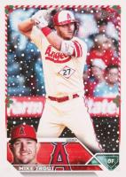 2023 Topps Holiday #H27 Mike Trout Baseball Card