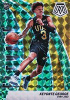 2023 Panini Mosaic Elevate #22 Keyonte George Green Basketball Card
