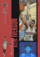 1996 SP Holoviews #PC28 Allen Iverson Basketball Card