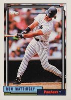 1992 Topps #300 Don Mattingly Baseball Card