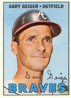 1967 Topps #566 Gary Geiger Double print Baseball Card