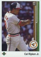 1989 Upper Deck #467 Cal Ripken Jr. Baseball Card