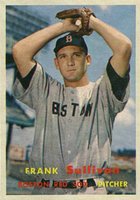 1957 Topps #21 Frank Sullivan Baseball Card