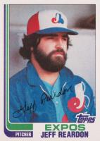 1982 Topps #667 Jeff Reardon Baseball Card