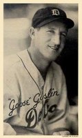 1936 Goudey Premiums-Type 1-Wide Pen # Goose Goslin Portrait Baseball Card