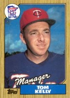 1987 Topps Tiffany #618 Tom Kelly Baseball Card