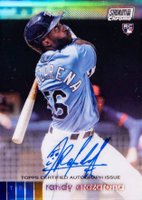 2020 Stadium Club Chrome Autographs #UARA Randy Arozarena Baseball Card