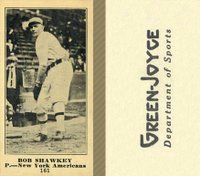 1916 Green-Joyce #161 Bob Shawkey Baseball Card