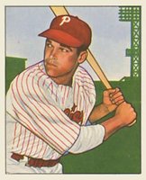 1950 Bowman #119 Dick Sisler Baseball Card