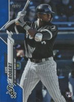 2020 Topps Complete Set #392 Luis Robert Blue Baseball Card