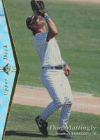 1995 SP #175 Don Mattingly Silver Baseball Card