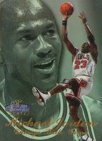 1997 Flair Showcase #1 Michael Jordan Row 3 Basketball Card