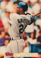 1994 Stadium Club #85 Ken Griffey Jr. Golden Rainbow Baseball Card