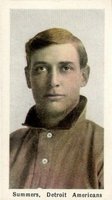 1910 Sporting Life # Ed Summers Blue Back Baseball Card