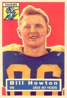 1956 Topps #19 Bill Howton Football Card