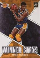 2022 Panini Donruss Optic Winner Stays #19 Magic Johnson Basketball Card