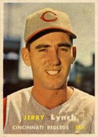 1957 Topps #358 Jerry Lynch Baseball Card