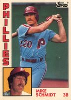 1984 Topps Tiffany #700 Mike Schmidt Baseball Card