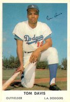 1962 Bell Brand Dodgers #12 Tom Davis Baseball Card