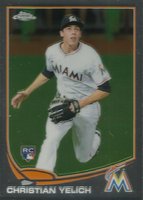 2013 Topps Chrome Update #MB-47 Christian Yelich Baseball Card