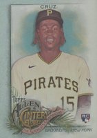 2022 Topps Allen & Ginter #122 Oneil Cruz Silver Portrait Baseball Card