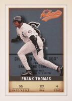 2002 Fleer Authentix #20 Frank Thomas Baseball Card