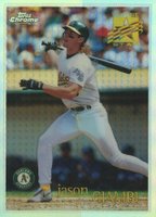 1996 Topps Chrome #72 Jason Giambi Refractor Baseball Card