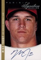 2012 Panini Signature Series #43 Mike Trout Autograph Baseball Card