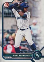 2022 Bowman Paper Prospects #BP45 Julio Rodriguez Baseball Card