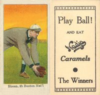 1909 Nadja Caramel # Dave Shean Baseball Card