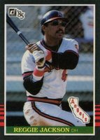 1985 Donruss #57 Reggie Jackson Baseball Card