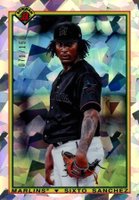 2020 Bowman Chrome 1990 Bowman #90BSS Sixto Sanchez Atomic Refractor Baseball Card