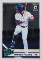 2019 Panini Donruss Optic Rated Prospects #RP7 Wander Franco Baseball Card