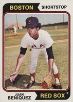 1974 Topps #647 Juan Beniquez Baseball Card