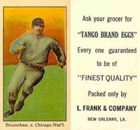 1916 Tango Egg # Roger Bresnahan Baseball Card