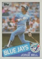 1985 Topps #698 Jorge Bell Baseball Card