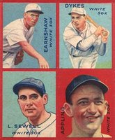 1935 Goudey 4-in-1 # Appling/Dykes/Earnshaw/Sewell Baseball Card