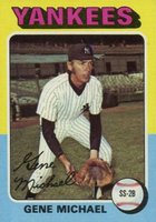 1975 Topps #608 Gene Michael Baseball Card