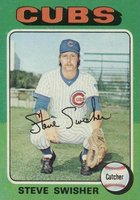 1975 Topps #63 Steve Swisher Baseball Card