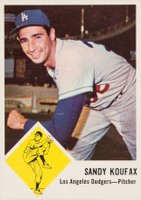 1963 Fleer #42 Sandy Koufax Baseball Card