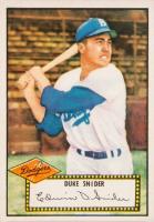 1952 Topps #37 Duke Snider Red Back Baseball Card