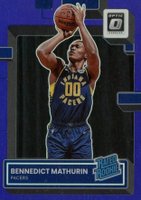 2022 Panini Donruss Optic #209 Bennedict Mathurin Purple Basketball Card