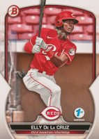 2023 Bowman 1st Edition #BPPF65 Elly de La Cruz Baseball Card