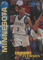 1996 Score Board Draft Day #1C Allen Iverson Basketball Card
