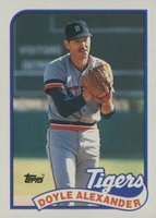 1989 Topps #77 Doyle Alexander Baseball Card