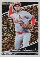 2022 Topps Update Black Gold #BG22 Nolan Arenado Baseball Card