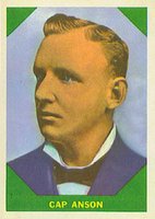 1960 Fleer Baseball Greats #44 Cap Anson Baseball Card