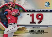 2023 Bowman Scouts' Top 100 #BTP19 Elijah Green Baseball Card