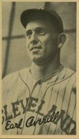 1937 Goudey Premiums-Type 4 # Earl Averill Baseball Card