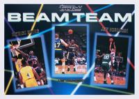 1992 Topps Beam Team Gold #2 Jeff Hornacek/Patrick Ewing/Tim Hardaway Basketball Card